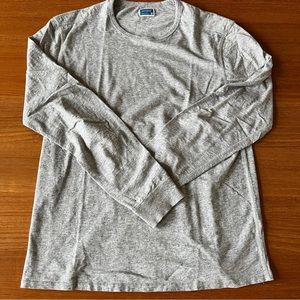 Grey Long Sleeve J Crew T